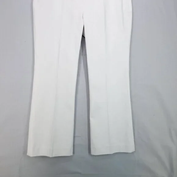 Spanx Ankle Flare Pant Comfort Elastic Waist Silver Lining Large Office Casual - Picture 15 of 15